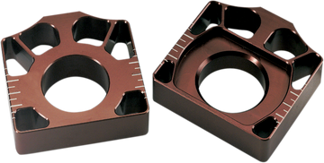PRO CIRCUIT Axle Blocks - Red - Honda