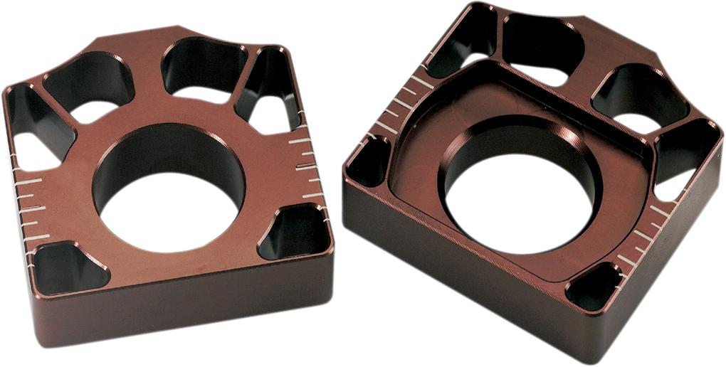 PRO CIRCUIT Axle Blocks - Red - Honda