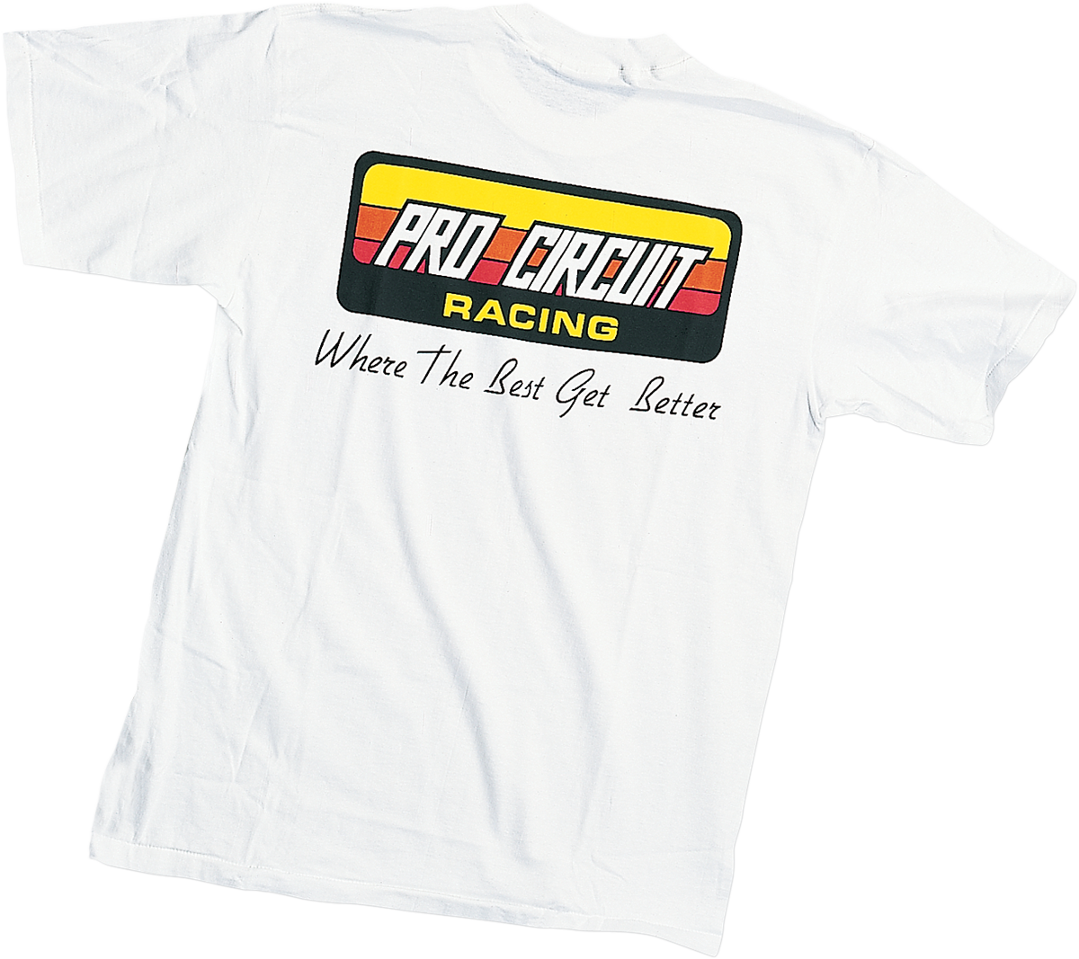 PRO CIRCUIT Original Logo T-Shirt - White - Large