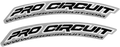 PRO CIRCUIT Front Fender Decal - .Com - Black