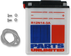 Parts Unlimited Battery #12N14-3A