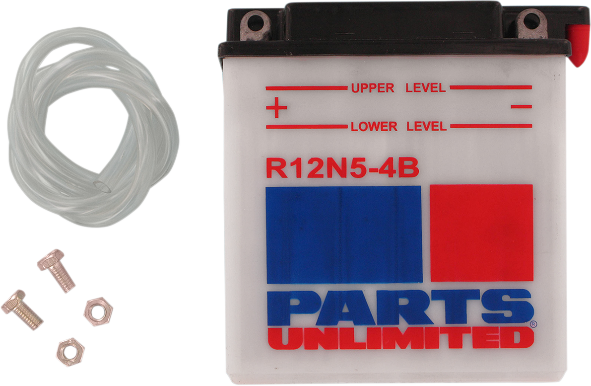 Parts Unlimited Battery #12N5-4B