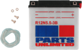 Parts Unlimited Battery #12N5.5-3B