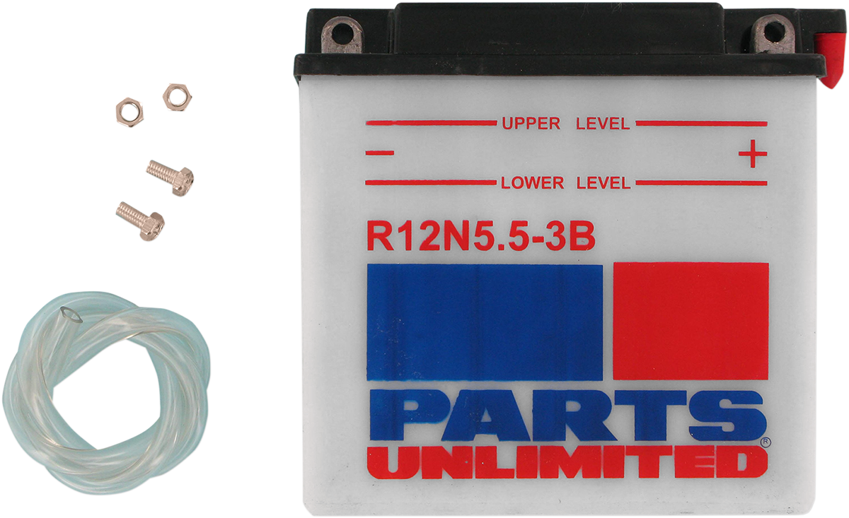 Parts Unlimited Battery #12N5.5-3B