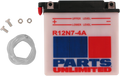 Parts Unlimited Battery #12N7-4A