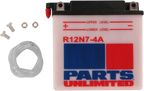 Parts Unlimited Battery #12N7-4A