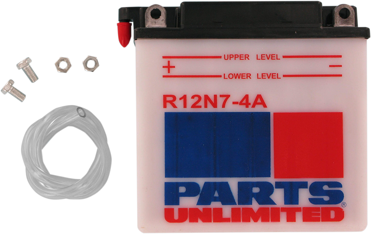 Parts Unlimited Battery #12N7-4A