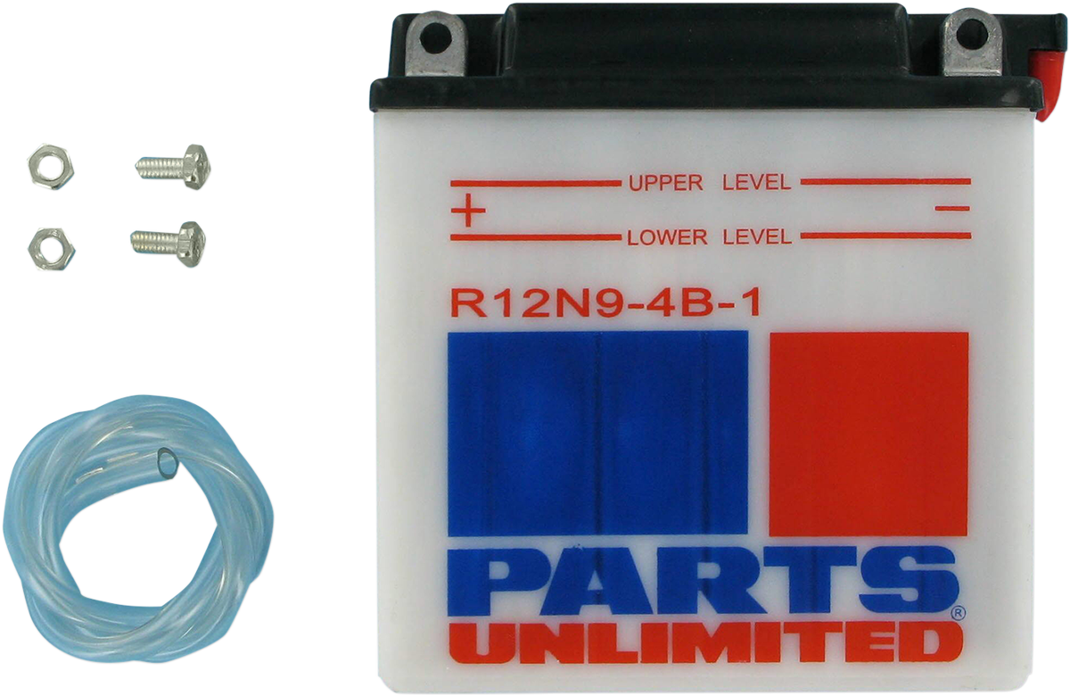 Parts Unlimited Battery #12N9-4B-1