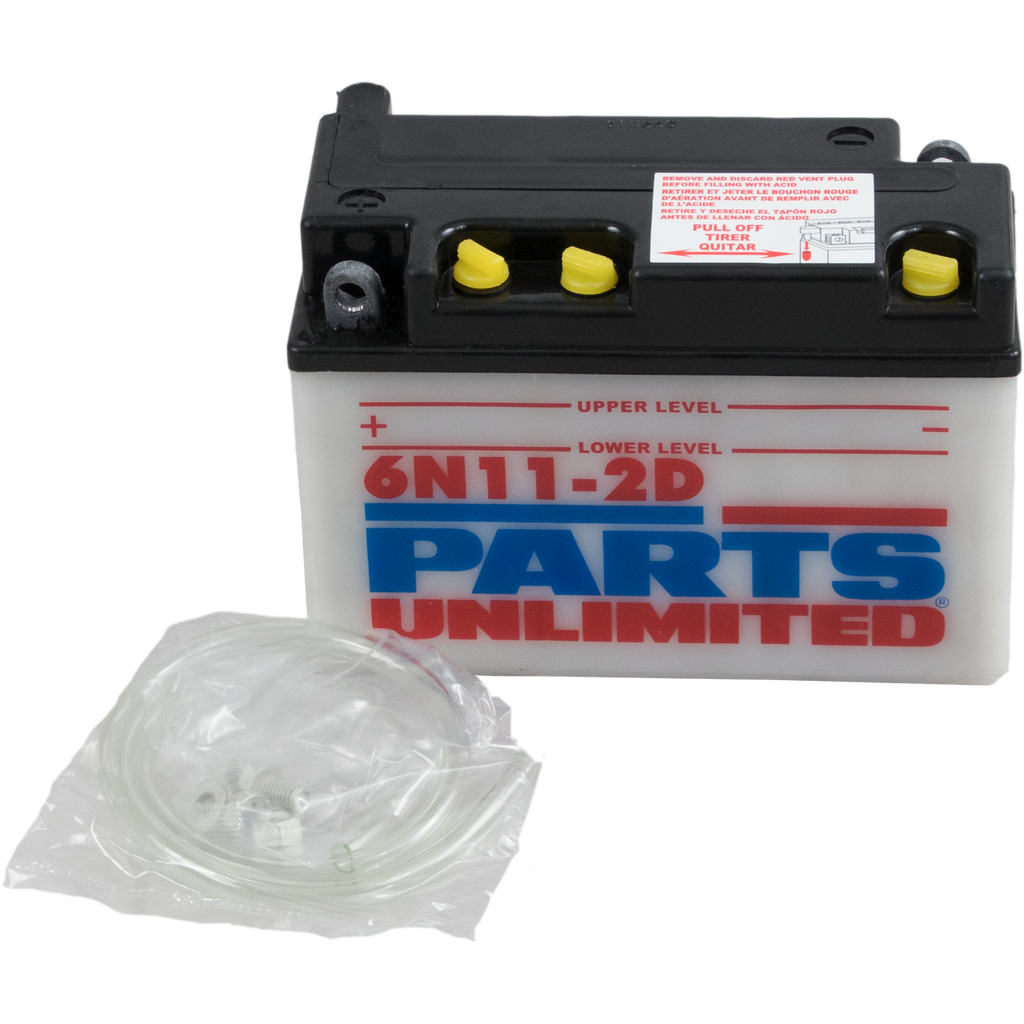Parts Unlimited Battery #6N11-2D