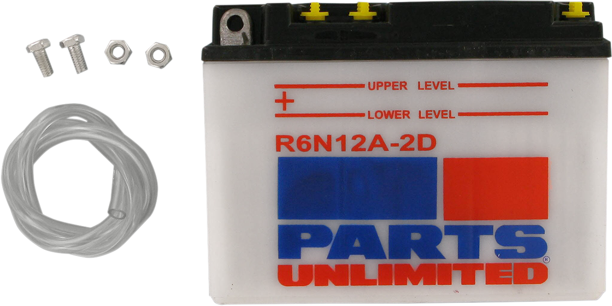 Parts Unlimited Battery #6N12A-2D