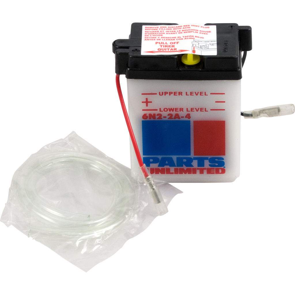 Parts Unlimited Battery R6N2-2A-4