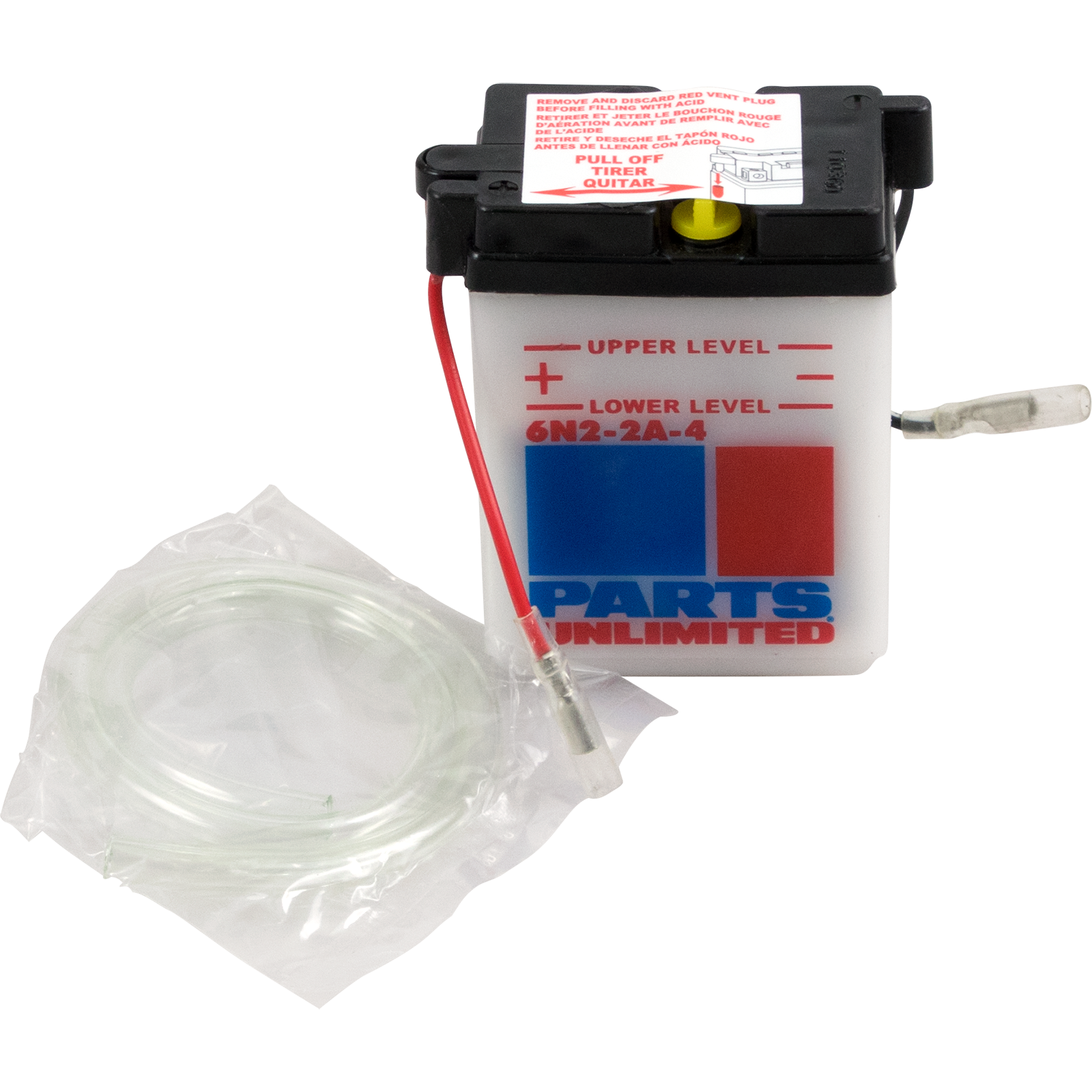 Parts Unlimited Battery R6N2-2A-4