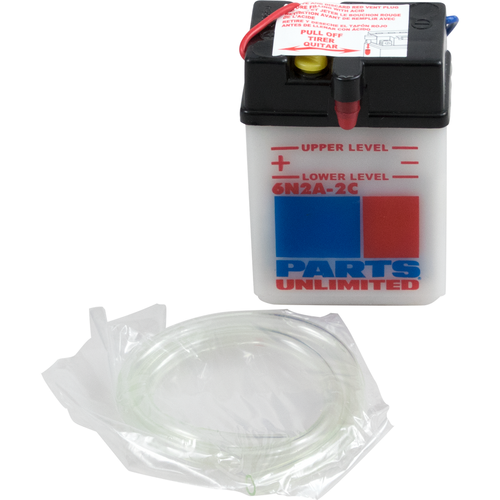 Parts Unlimited Battery R6N2A-2C