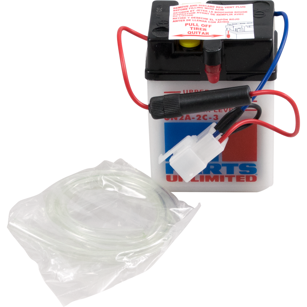 Parts Unlimited Battery R6N2A-2C-3