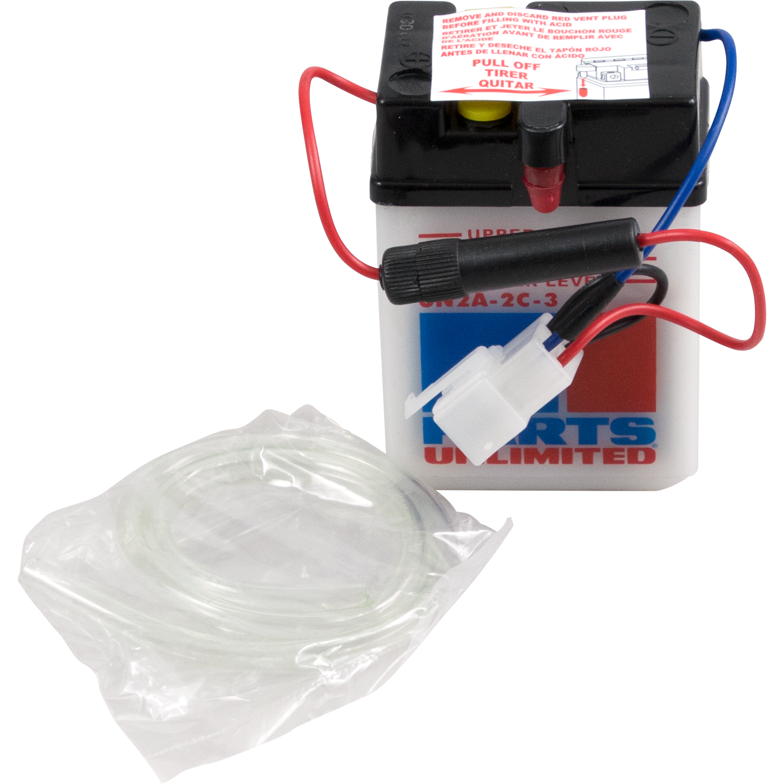 Parts Unlimited Battery R6N2A-2C-3