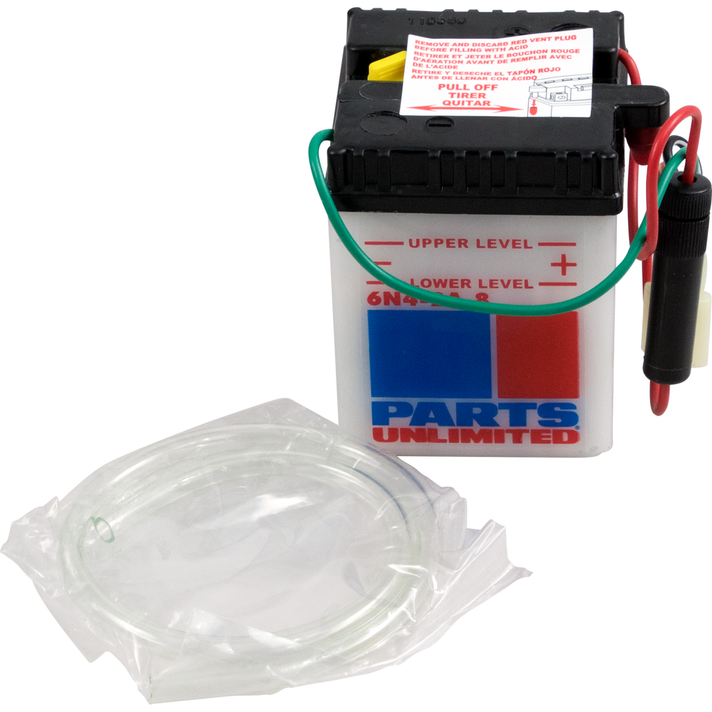 Parts Unlimited Battery #6N4-2A-8