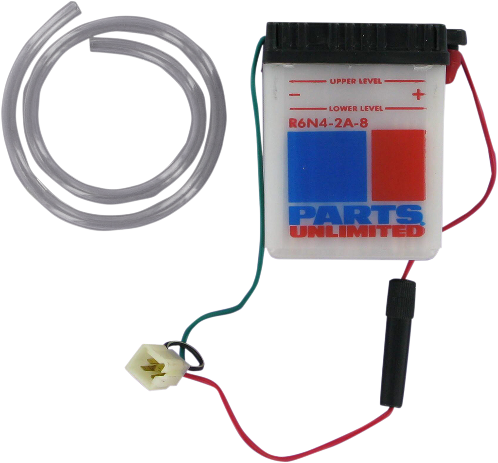 Parts Unlimited Battery #6N4-2A-8