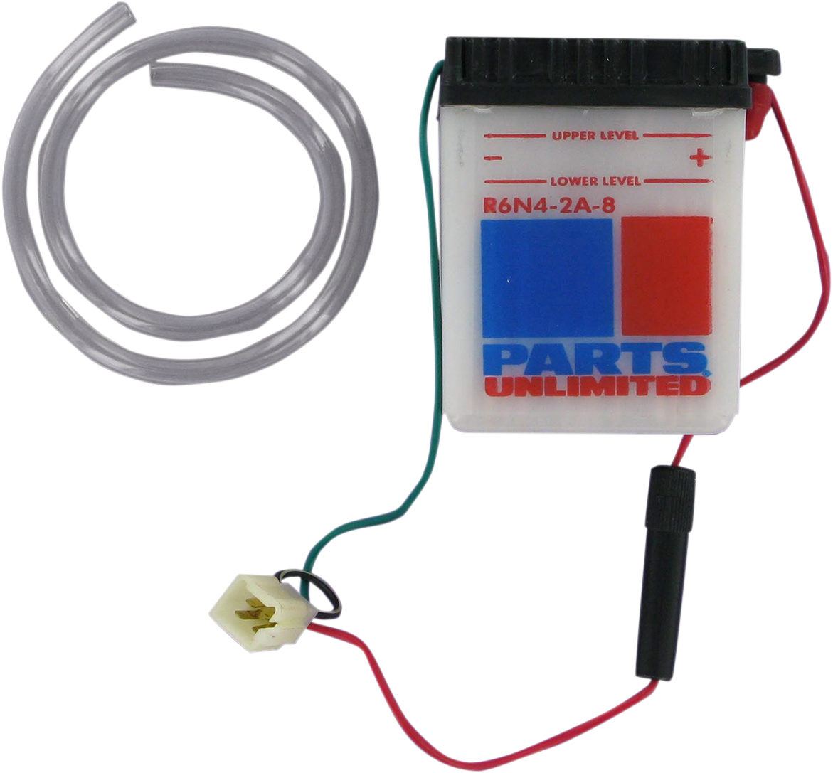 Parts Unlimited Battery #6N4-2A-8