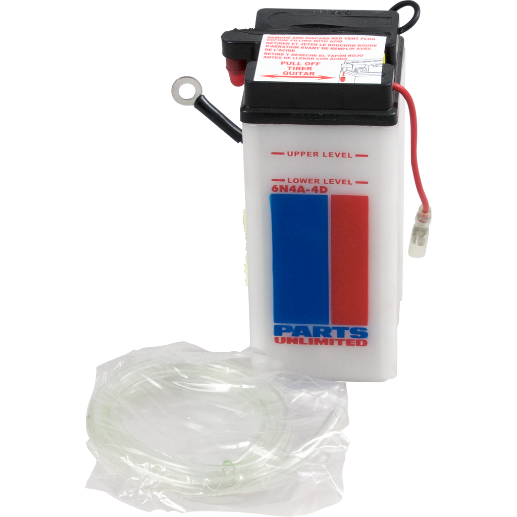 Parts Unlimited Battery #6N4A-4D