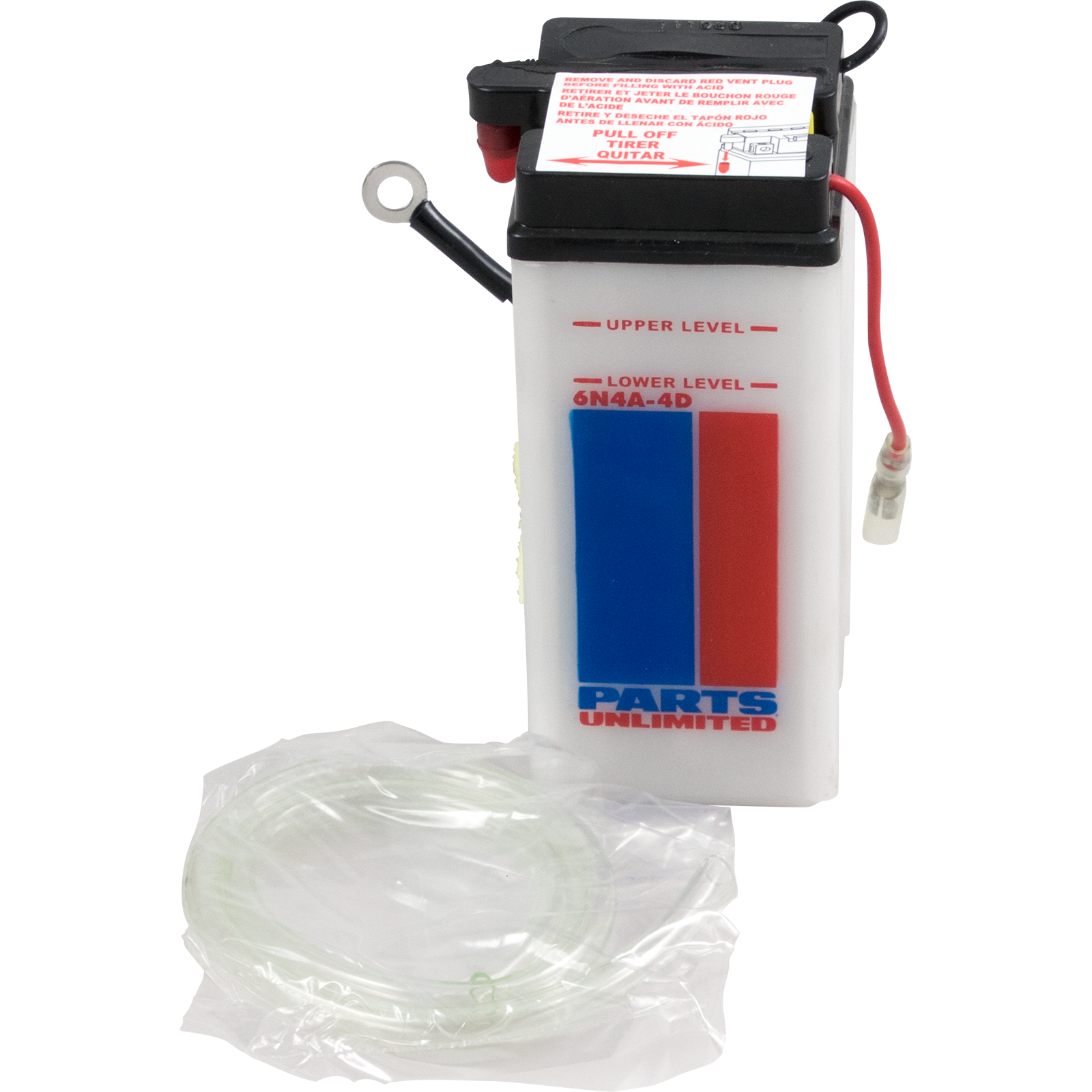 Parts Unlimited Battery #6N4A-4D