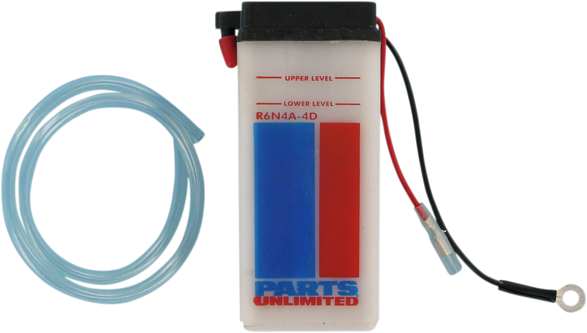 Parts Unlimited Battery #6N4A-4D