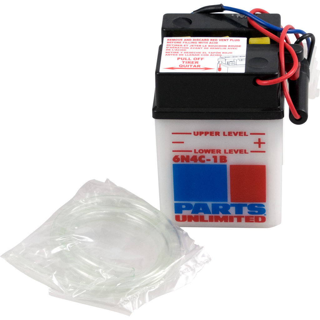Parts Unlimited Battery #6N4C-1B