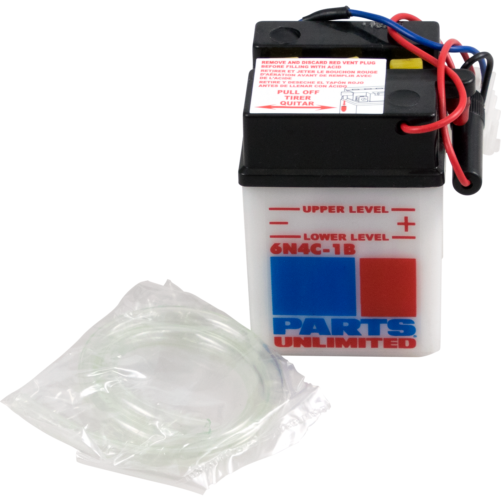 Parts Unlimited Battery #6N4C-1B