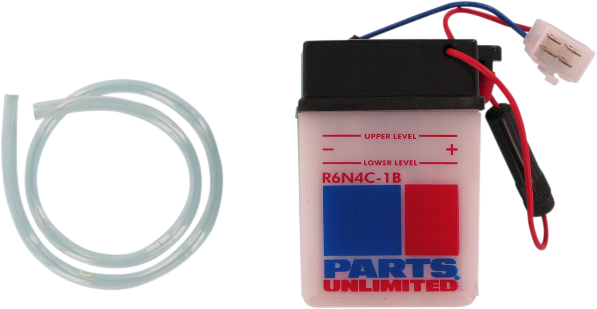 Parts Unlimited Battery #6N4C-1B