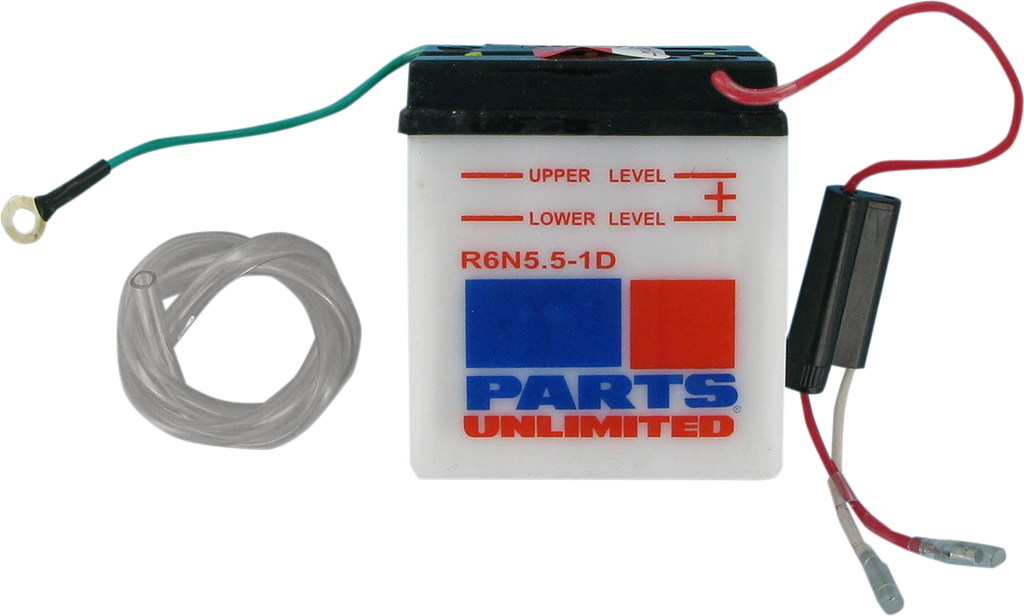 Parts Unlimited Battery #6N5.5-1D