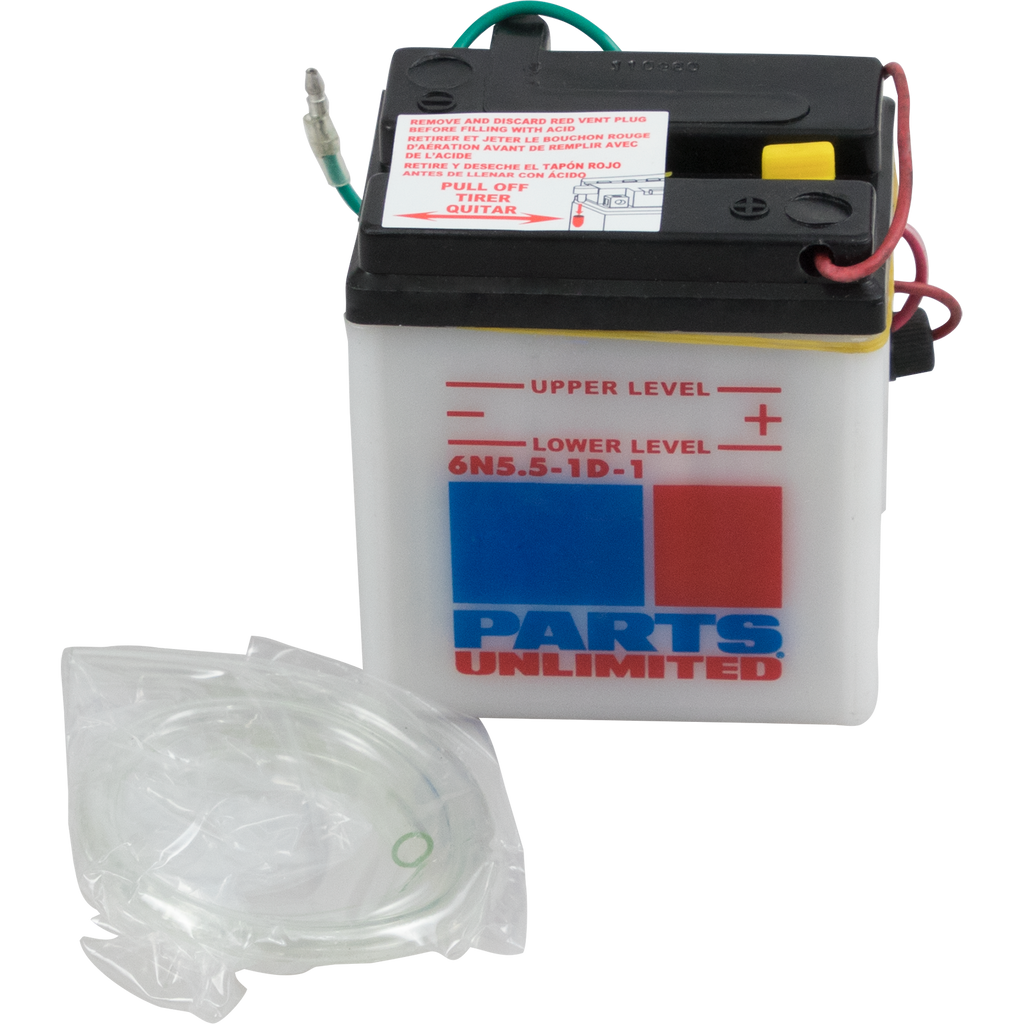 Parts Unlimited Battery Y6N5.5-1D1