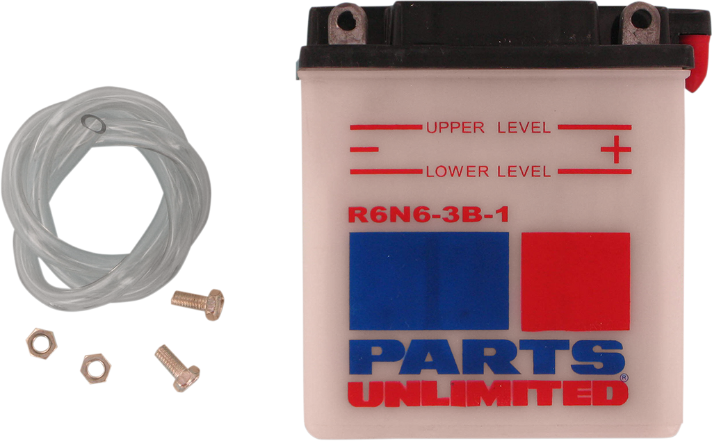 Parts Unlimited Battery #6N6-3B-1