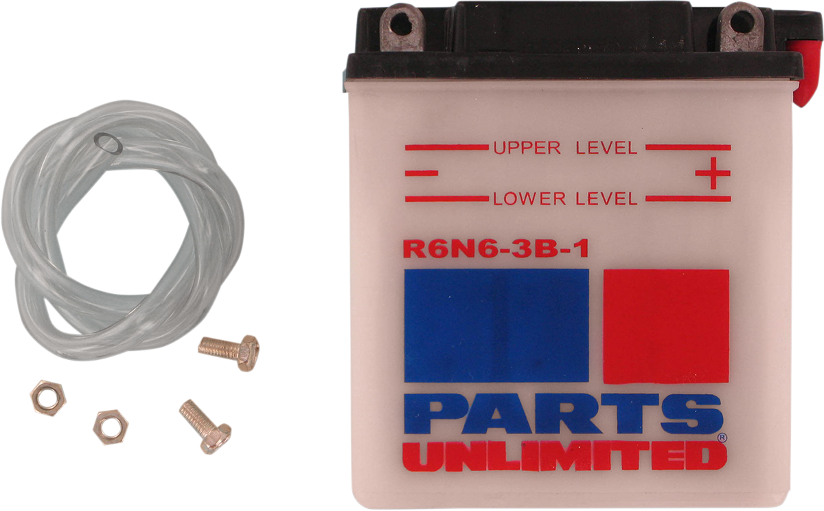 Parts Unlimited Battery #6N6-3B-1