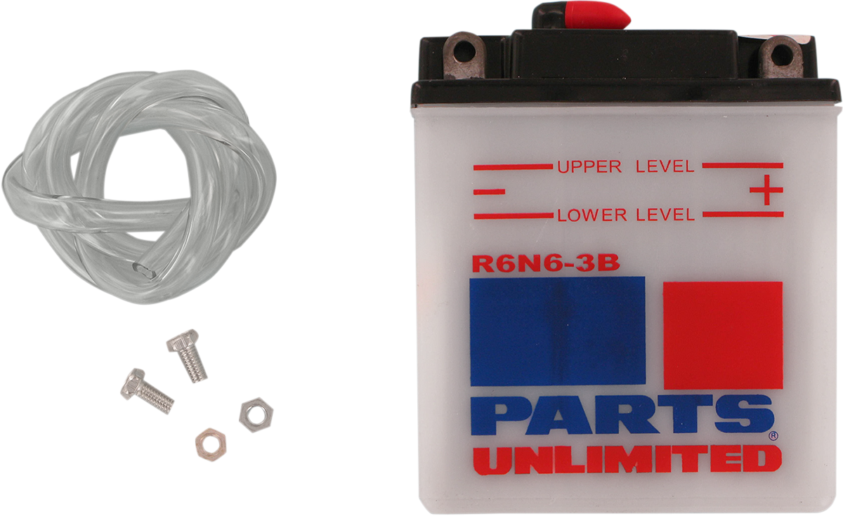 Parts Unlimited Battery #6N6-3B