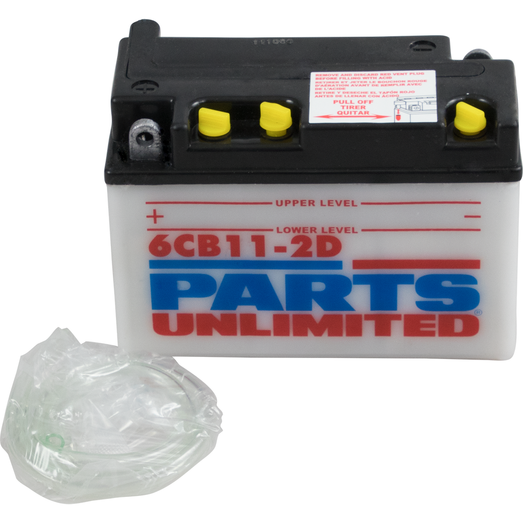 Parts Unlimited Battery Y6YB11-2D