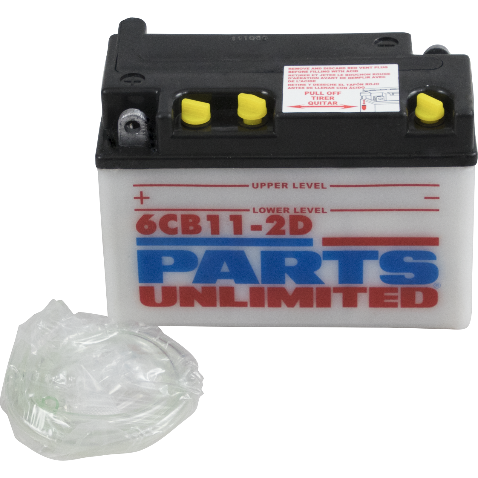 Parts Unlimited Battery Y6YB11-2D