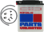 Parts Unlimited Battery YB12AL-A2