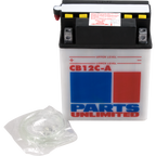 Parts Unlimited Battery YB12C-A