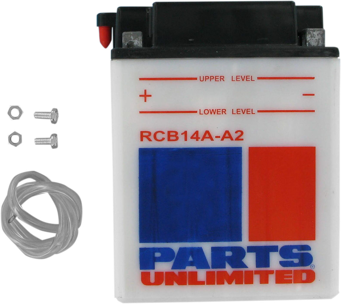 Parts Unlimited Battery YB14A-A2