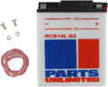 Parts Unlimited Battery RCB14L-B2
