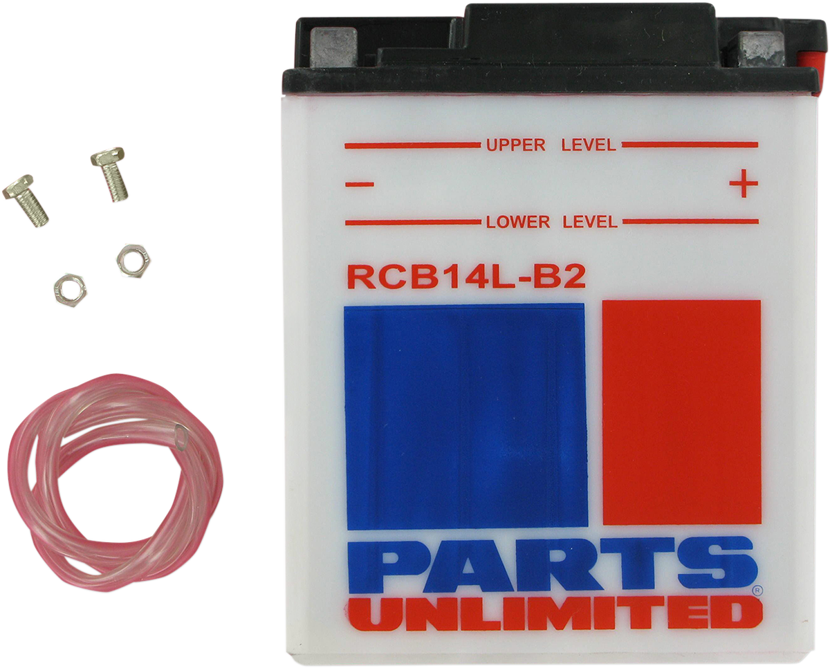 Parts Unlimited Battery RCB14L-B2