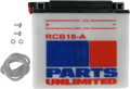 Parts Unlimited Battery RCB18-A