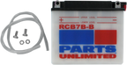 Parts Unlimited Battery YB7B-B