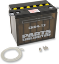 Parts Unlimited BATTERY-YHD12-BLACK Case