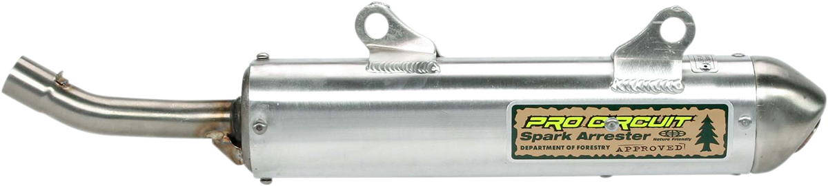 PRO CIRCUIT Nature-Friendly Spark Arrestor Silencer - CR250R '00-'01