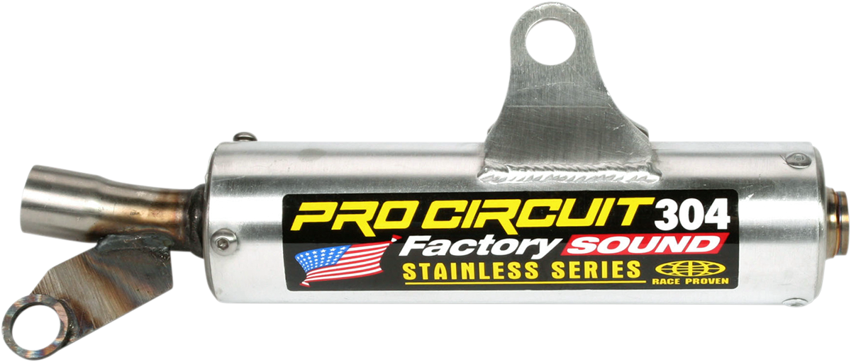 PRO CIRCUIT 304 Factory Sound Silencer - RM125 '89-'92