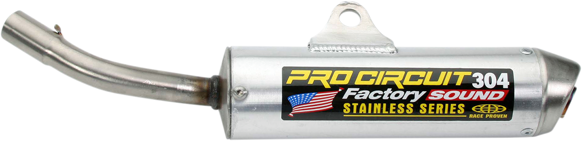 PRO CIRCUIT 304 Factory Sound Silencer - YZ80 '93-'07