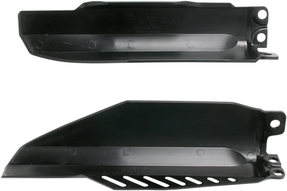 Acerbis Fork Covers - Lower - Black - CRF150
