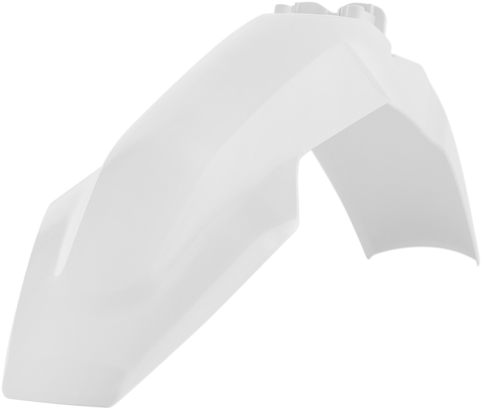 Acerbis Front Fender - '20 OEM White - Husqvarna - TC '18-'24 (2)
