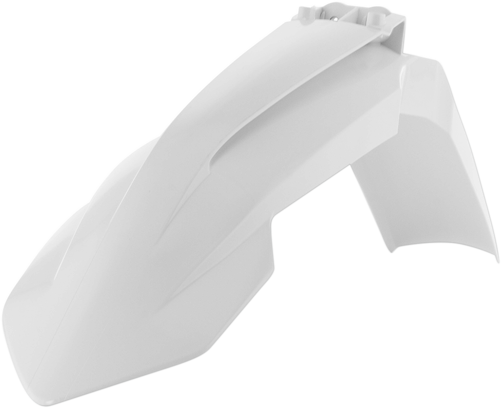 Acerbis Front Fender - '20 OEM White - KTM - EX/SX/XC '16-'23 (2)
