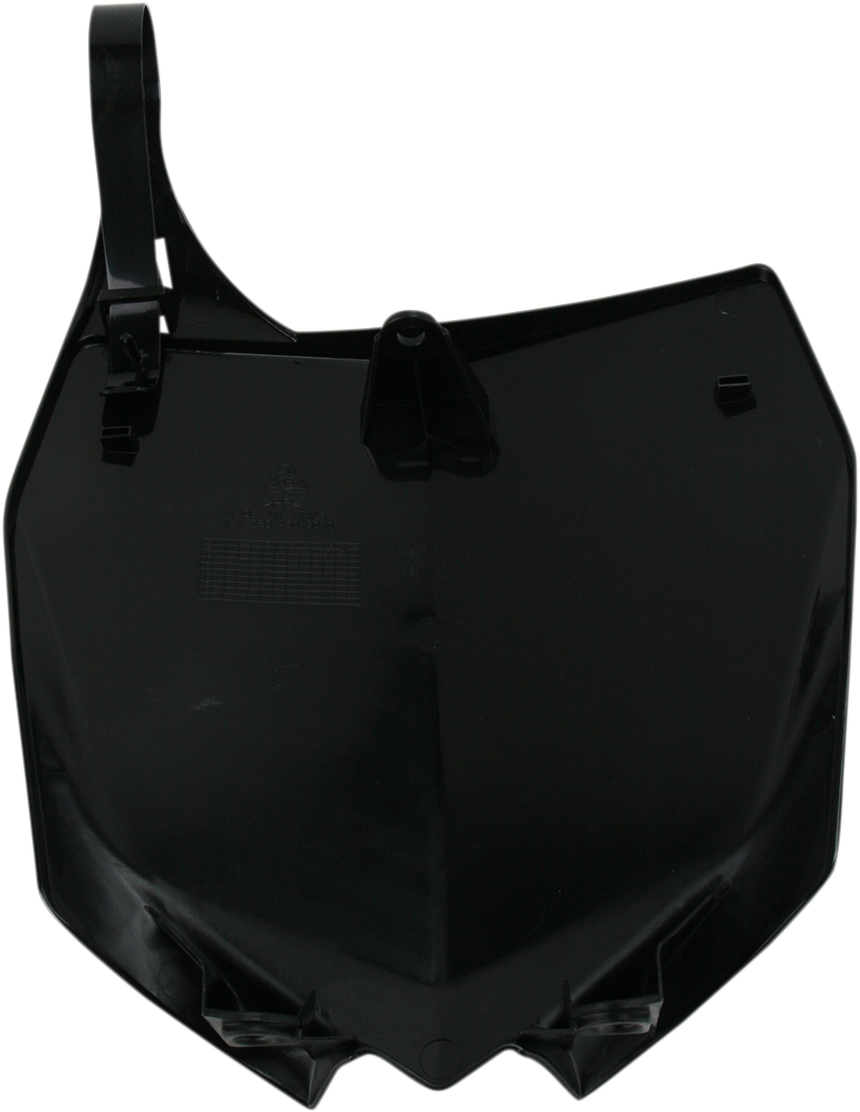 Acerbis Front Number Plate - Black - YZ250/450F (2)
